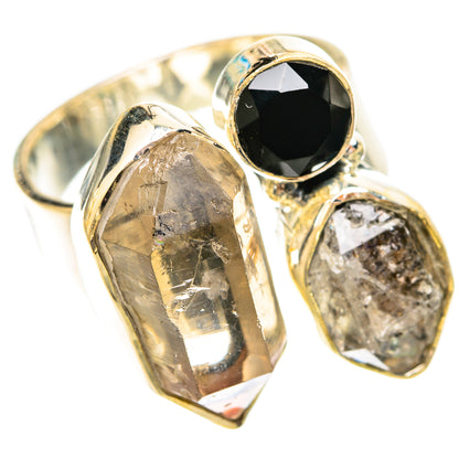 Herkimer Diamond Rings handcrafted by Ana Silver Co - RING120526 - Photo 2
