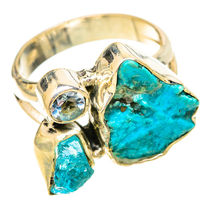 Turquoise Rings handcrafted by Ana Silver Co - RING120532 - Photo 2
