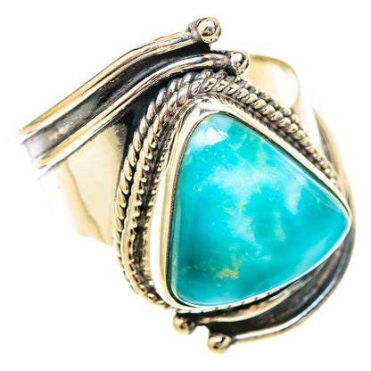 Larimar Rings handcrafted by Ana Silver Co - RING120536 - Photo 2