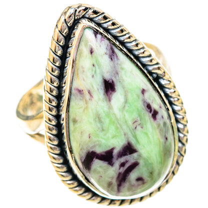 Charoite Rings handcrafted by Ana Silver Co - RING120544 - Photo 2