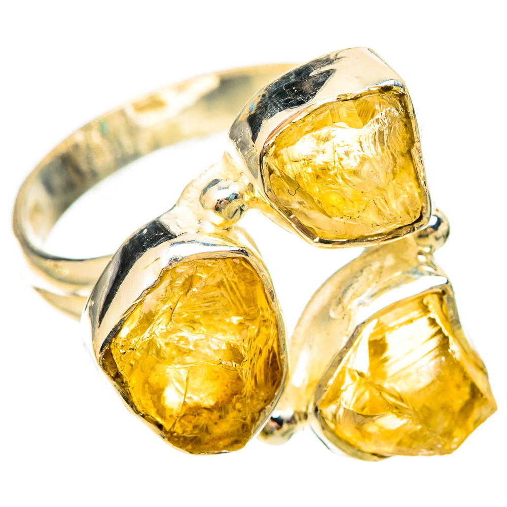 Citrine Rings handcrafted by Ana Silver Co - RING120549 - Photo 2