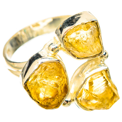 Citrine Rings handcrafted by Ana Silver Co - RING120549 - Photo 2