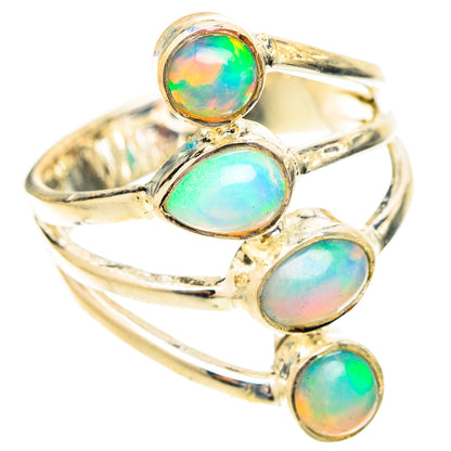 Ethiopian Opal Rings handcrafted by Ana Silver Co - RING120564 - Photo 2