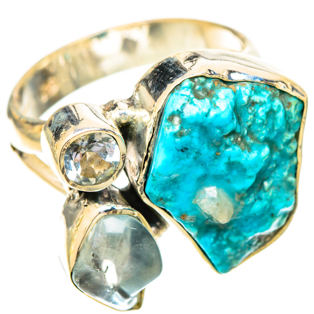 Turquoise Rings handcrafted by Ana Silver Co - RING120567 - Photo 2