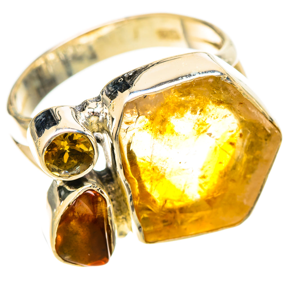 Citrine Rings handcrafted by Ana Silver Co - RING120582 - Photo 2