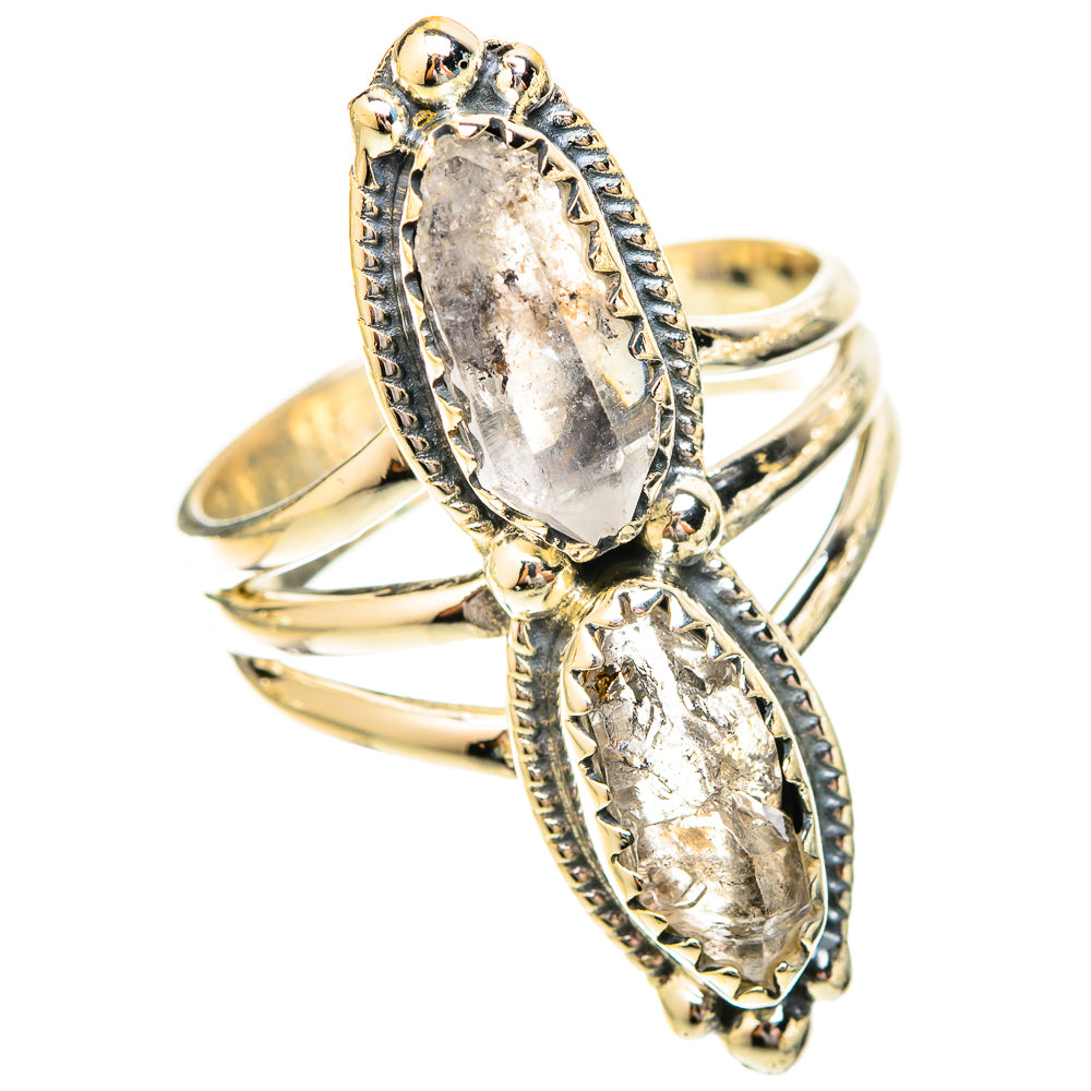 Herkimer Diamond Rings handcrafted by Ana Silver Co - RING120595 - Photo 2