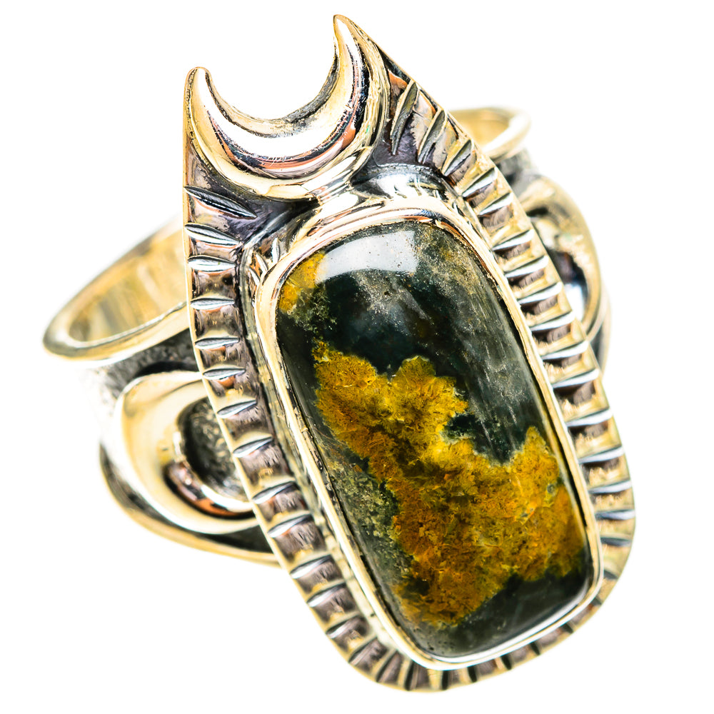 Ocean Jasper Rings handcrafted by Ana Silver Co - RING120610 - Photo 2