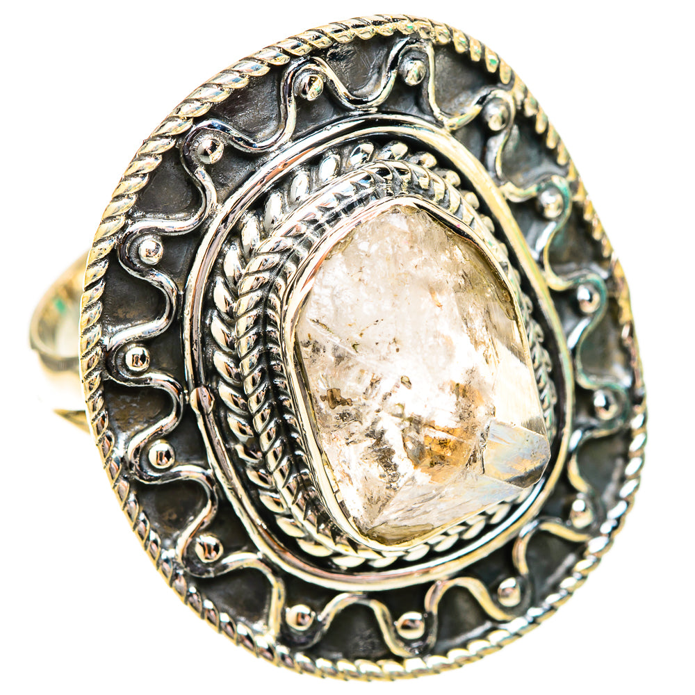 Herkimer Diamond Rings handcrafted by Ana Silver Co - RING120621 - Photo 2