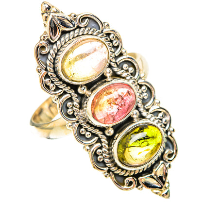 Tourmaline Rings handcrafted by Ana Silver Co - RING120636 - Photo 2