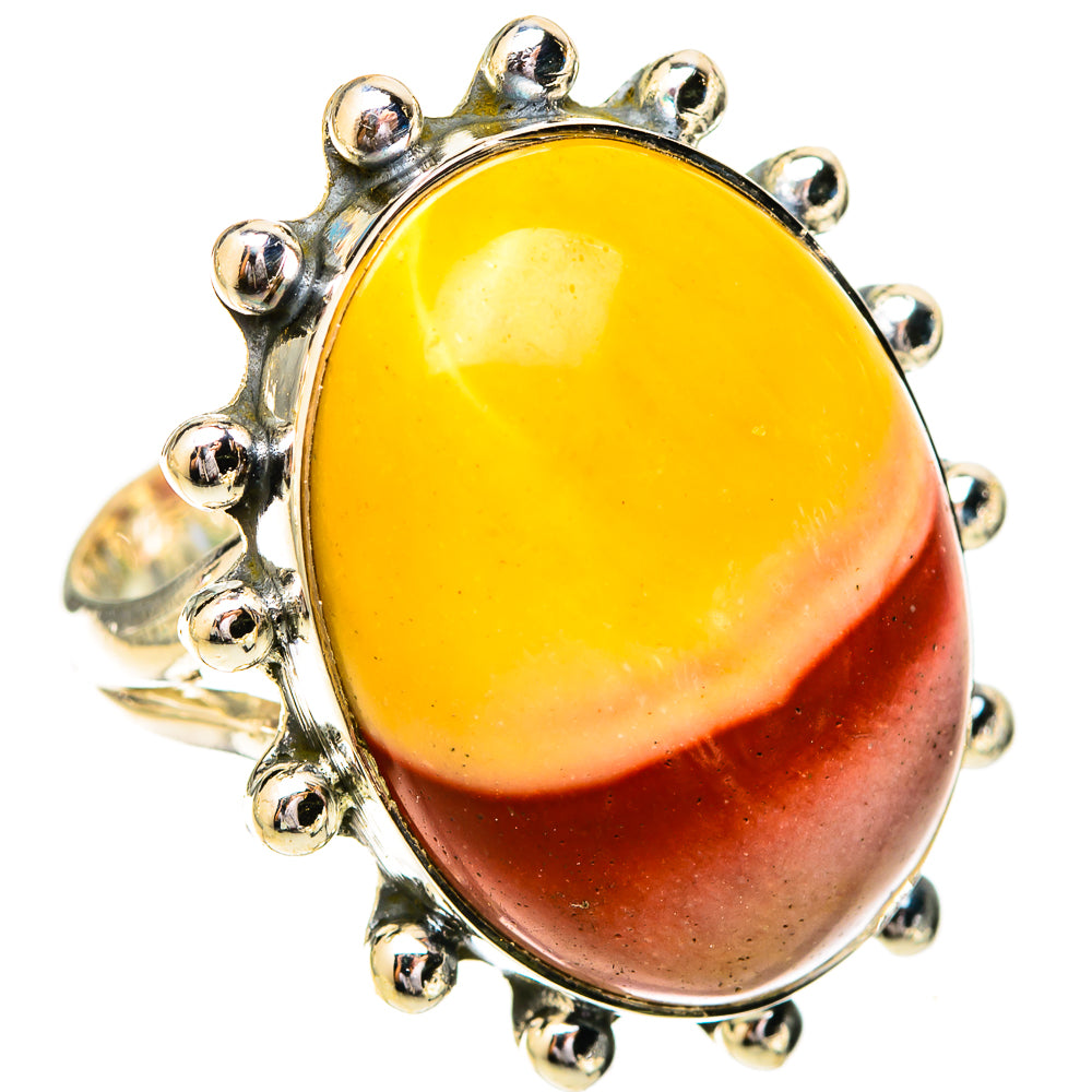 Mookaite Rings handcrafted by Ana Silver Co - RING120662 - Photo 2