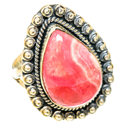 Rhodochrosite Rings handcrafted by Ana Silver Co - RING120665 - Photo 2