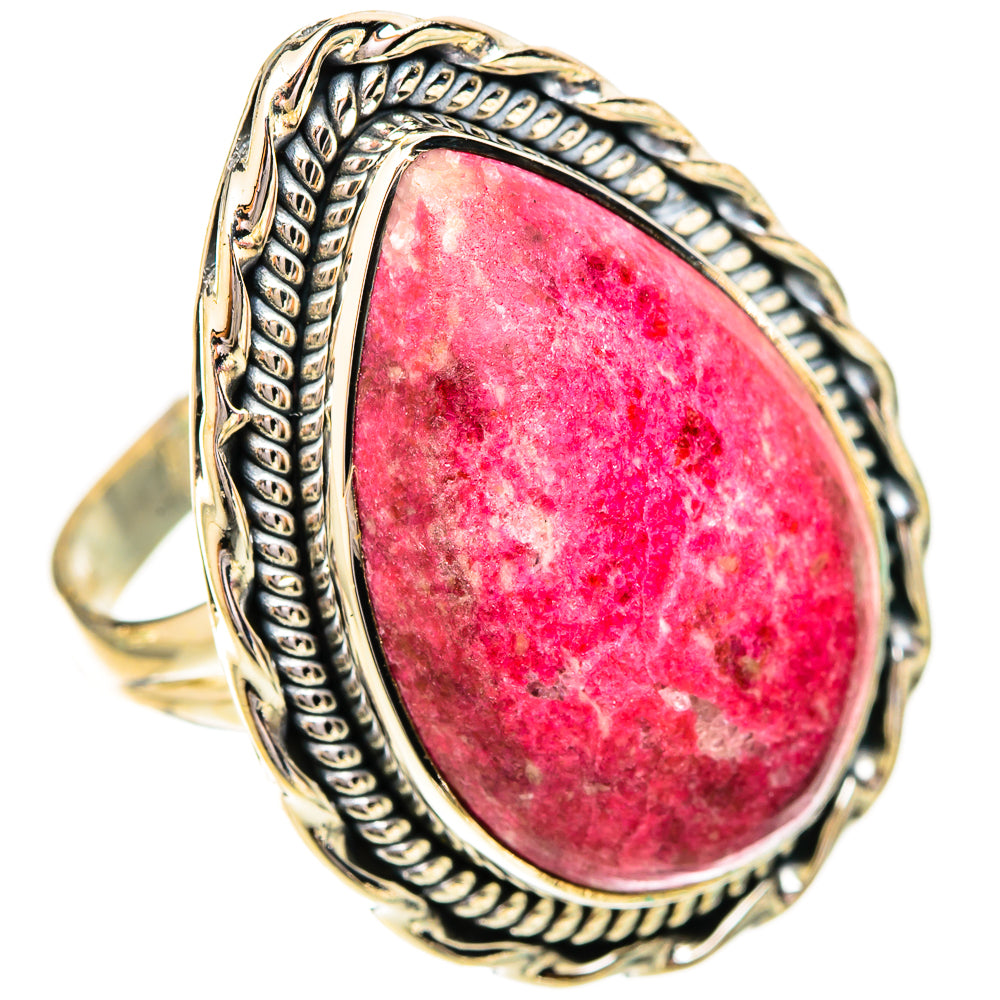 Thulite Rings handcrafted by Ana Silver Co - RING120666 - Photo 2