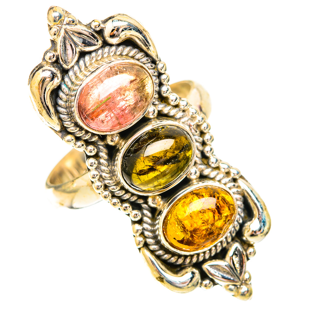 Tourmaline Rings handcrafted by Ana Silver Co - RING120682 - Photo 2