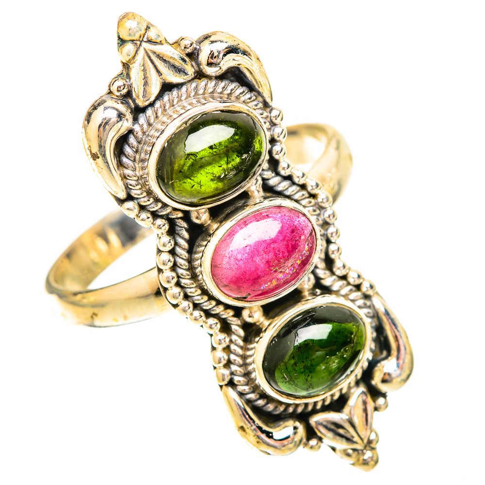 Ethiopian Opal Rings handcrafted by Ana Silver Co - RING120723 - Photo 2