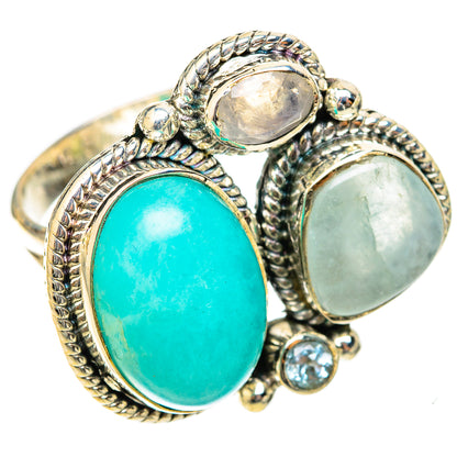 Amazonite Rings handcrafted by Ana Silver Co - RING120729 - Photo 2