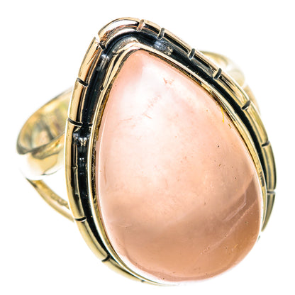 Rose Quartz Rings handcrafted by Ana Silver Co - RING120742 - Photo 2