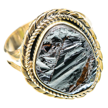 Shungite Rings handcrafted by Ana Silver Co - RING120756 - Photo 2