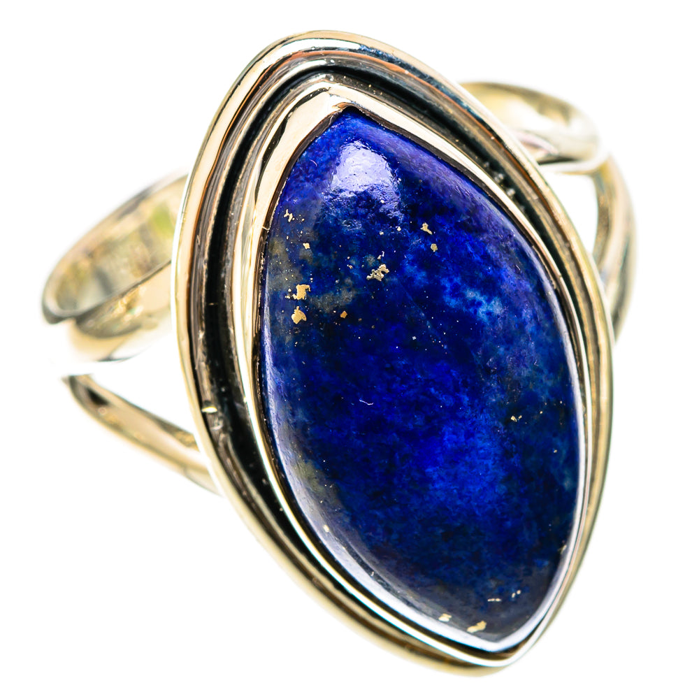 Lapis Lazuli Rings handcrafted by Ana Silver Co - RING120763 - Photo 2