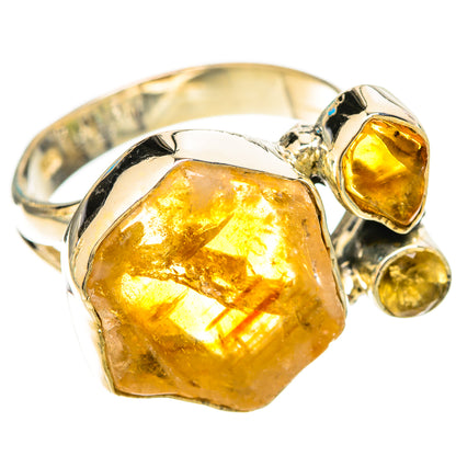 Citrine Rings handcrafted by Ana Silver Co - RING120773 - Photo 2