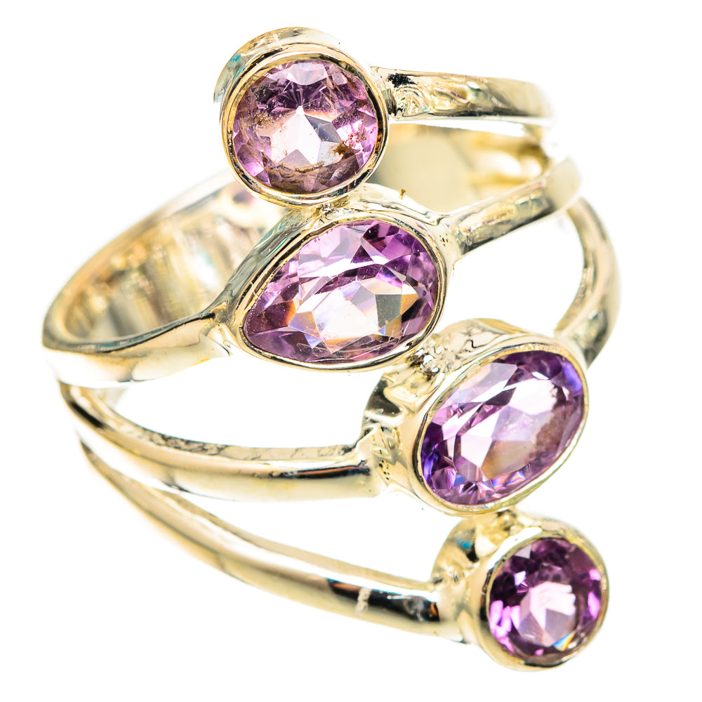 Amethyst Rings handcrafted by Ana Silver Co - RING120778 - Photo 2