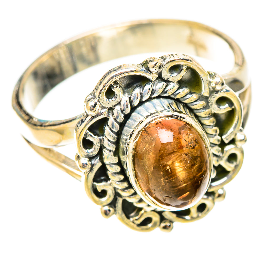 Citrine Rings handcrafted by Ana Silver Co - RING120807 - Photo 2