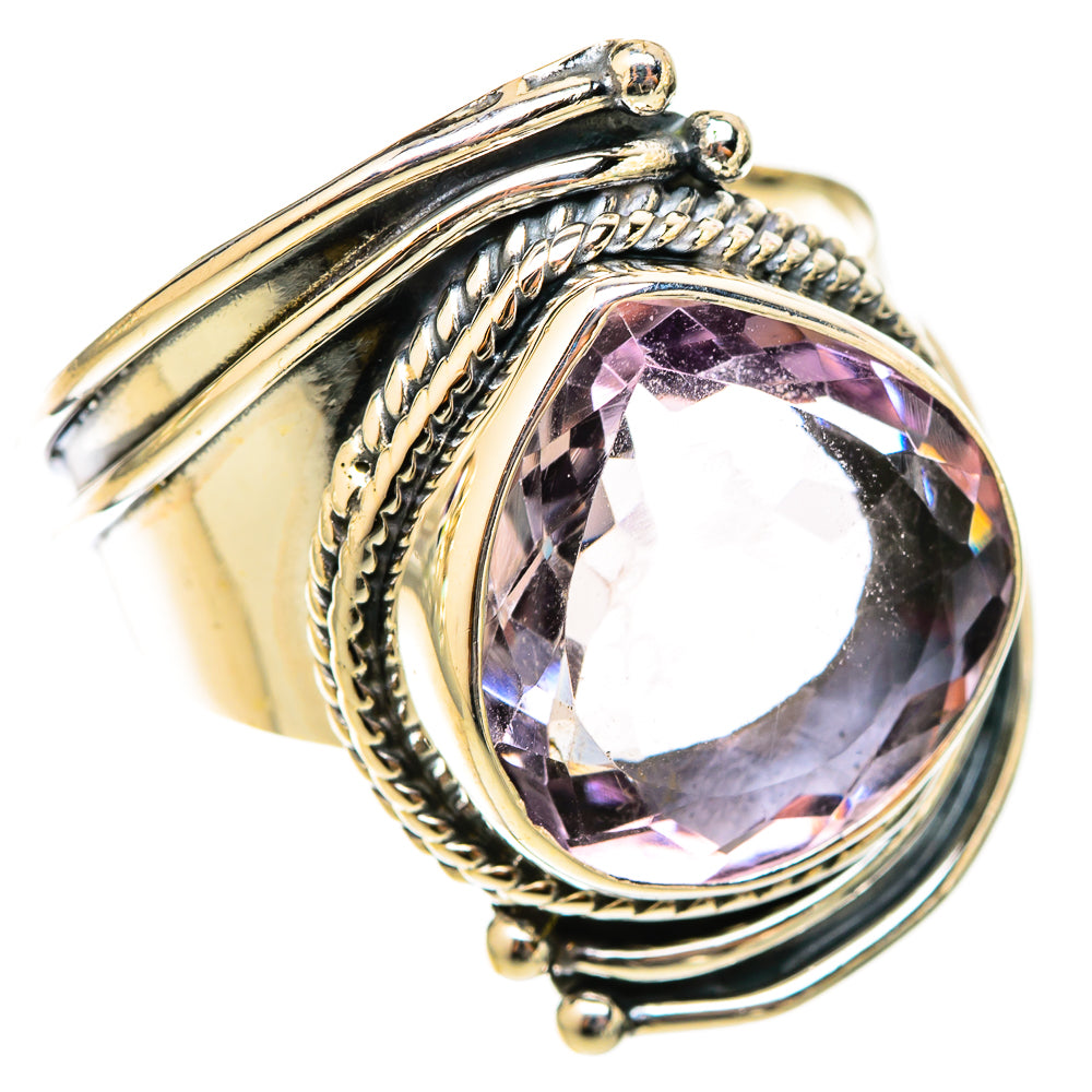 Amethyst Rings handcrafted by Ana Silver Co - RING120810 - Photo 2