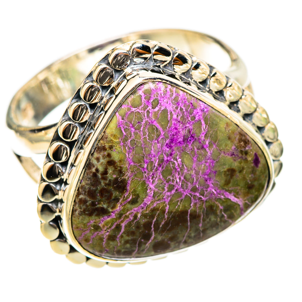 Stichtite Rings handcrafted by Ana Silver Co - RING120811 - Photo 2