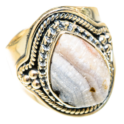 Desert Druzy Rings handcrafted by Ana Silver Co - RING120821 - Photo 2