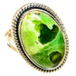 Australian Green Opal Rings handcrafted by Ana Silver Co - RING120836 - Photo 2