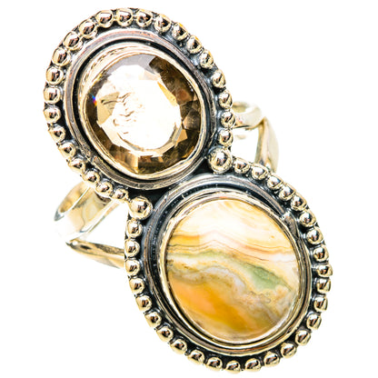 Ocean Jasper Rings handcrafted by Ana Silver Co - RING120848 - Photo 2