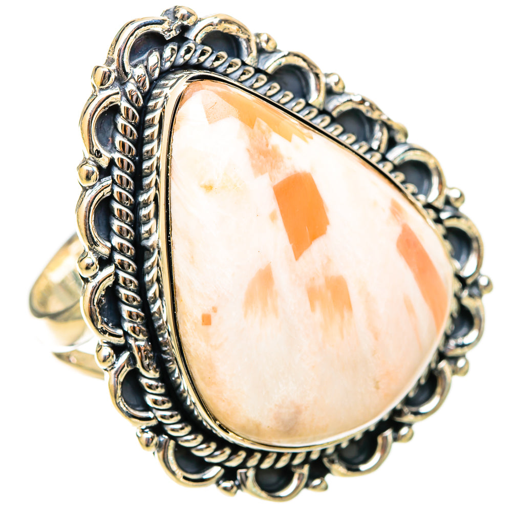 Scolecite Rings handcrafted by Ana Silver Co - RING120852 - Photo 2