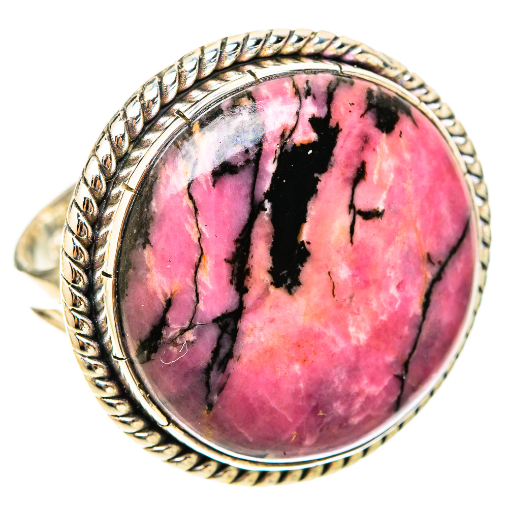 Rhodonite Rings handcrafted by Ana Silver Co - RING120854 - Photo 2