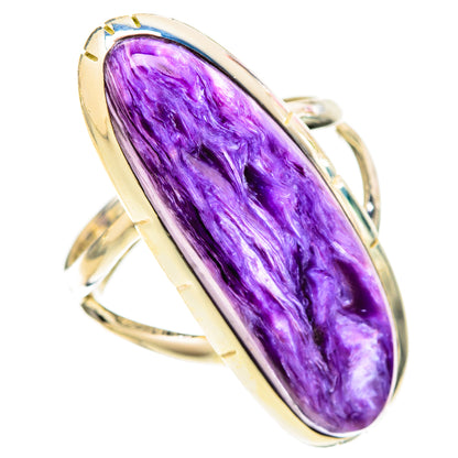 Charoite Rings handcrafted by Ana Silver Co - RING120858 - Photo 2