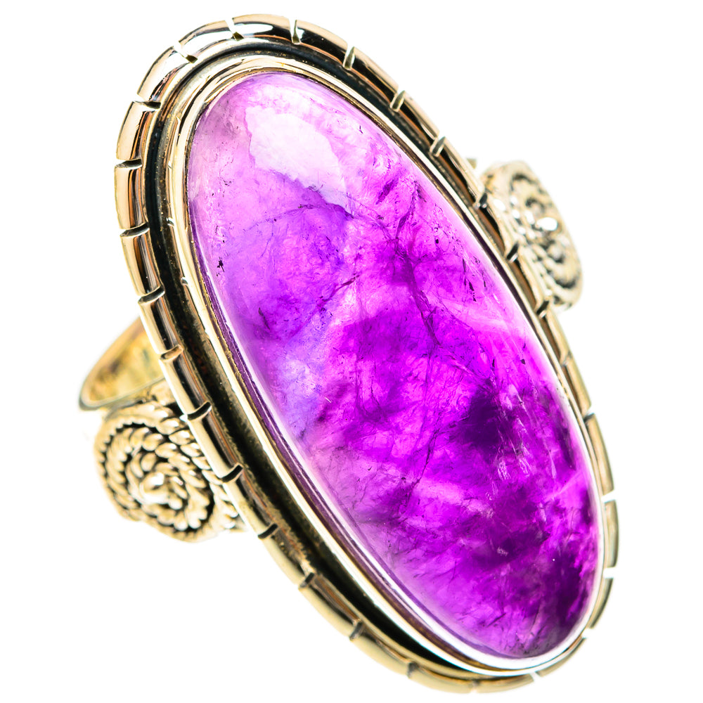 Amethyst Rings handcrafted by Ana Silver Co - RING120861 - Photo 2