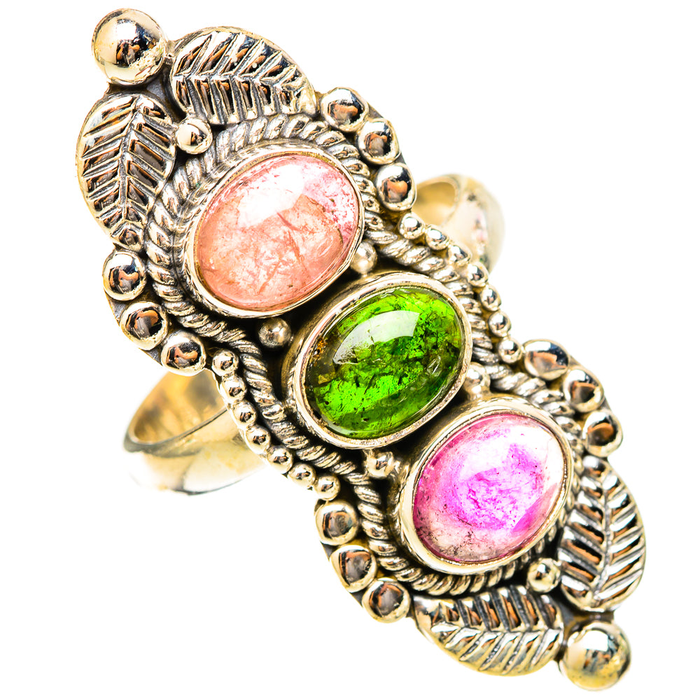 Ethiopian Opal Rings handcrafted by Ana Silver Co - RING120877 - Photo 2
