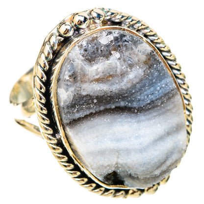 Desert Druzy Rings handcrafted by Ana Silver Co - RING120882 - Photo 2