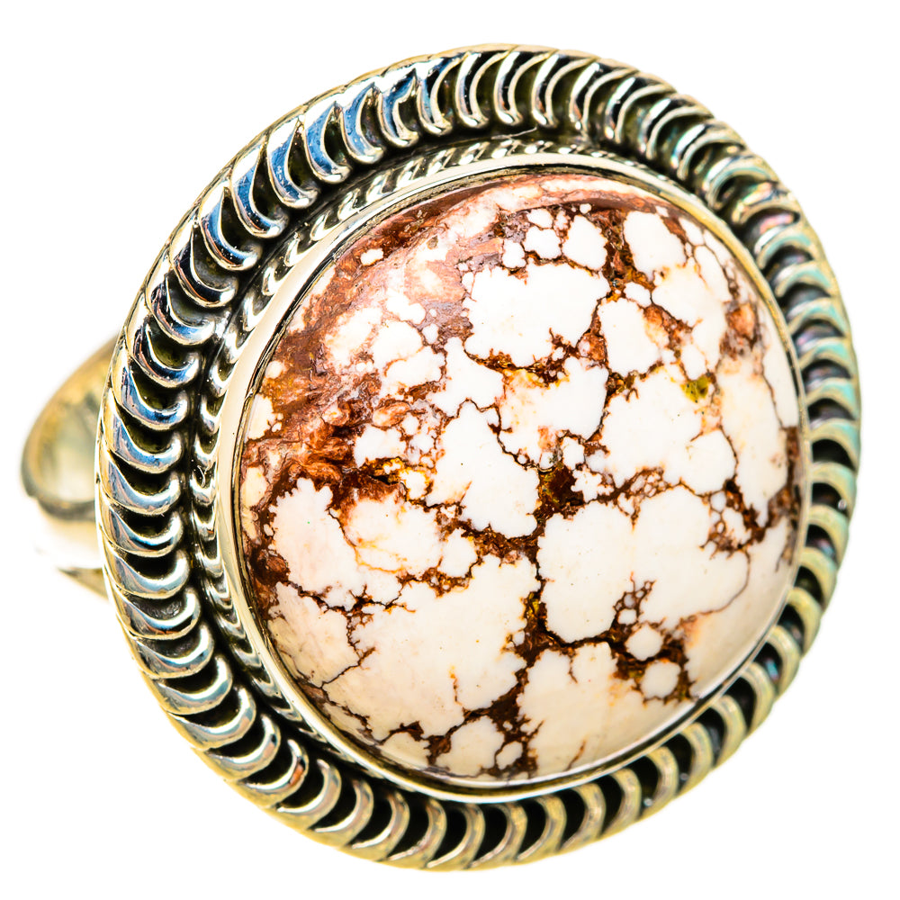 Wild Horse Jasper Rings handcrafted by Ana Silver Co - RING120909 - Photo 2