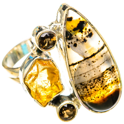 Montana Agate Rings handcrafted by Ana Silver Co - RING120910 - Photo 2