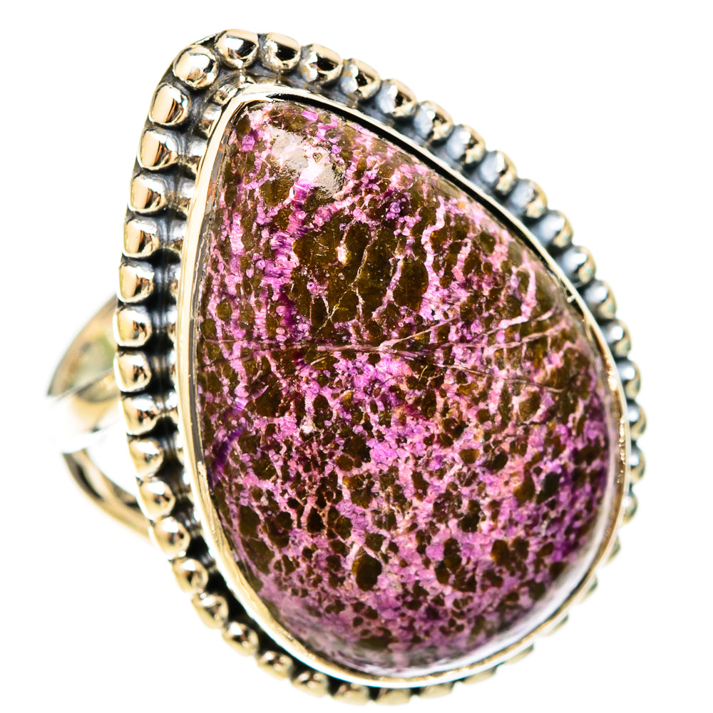 Stichtite Rings handcrafted by Ana Silver Co - RING120916 - Photo 2