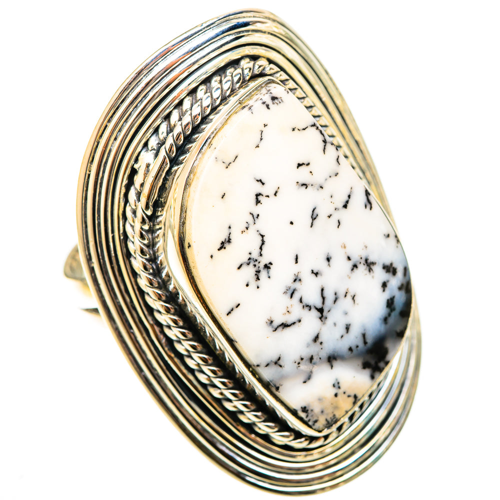 Dendritic Opal Rings handcrafted by Ana Silver Co - RING120932 - Photo 2