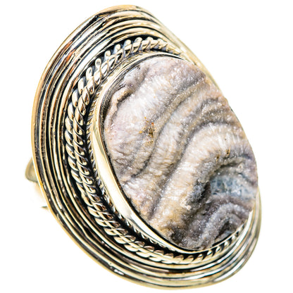 Desert Druzy Rings handcrafted by Ana Silver Co - RING120939 - Photo 2