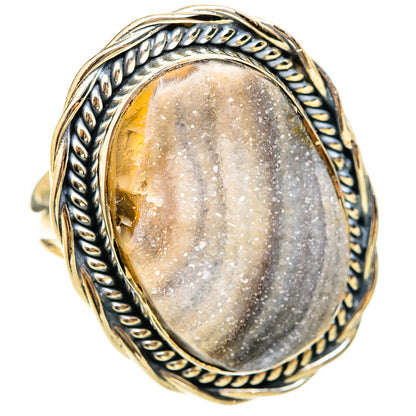 Desert Druzy Rings handcrafted by Ana Silver Co - RING120940 - Photo 2