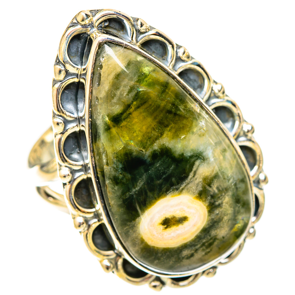 Ocean Jasper Rings handcrafted by Ana Silver Co - RING120966 - Photo 2