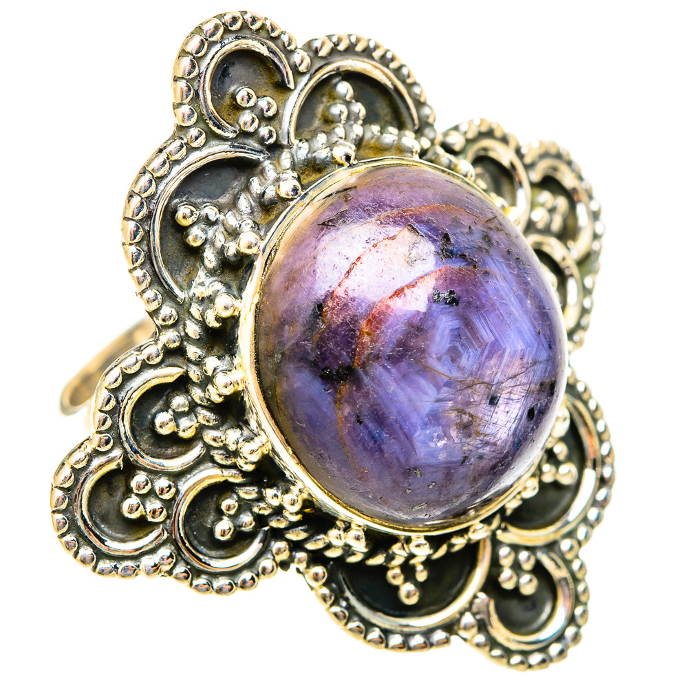 Star Ruby Rings handcrafted by Ana Silver Co - RING120979 - Photo 2