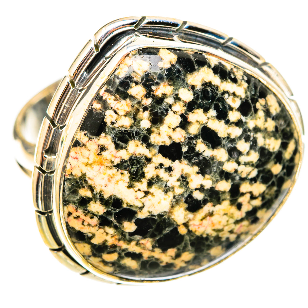 Ocean Jasper Rings handcrafted by Ana Silver Co - RING121015 - Photo 2