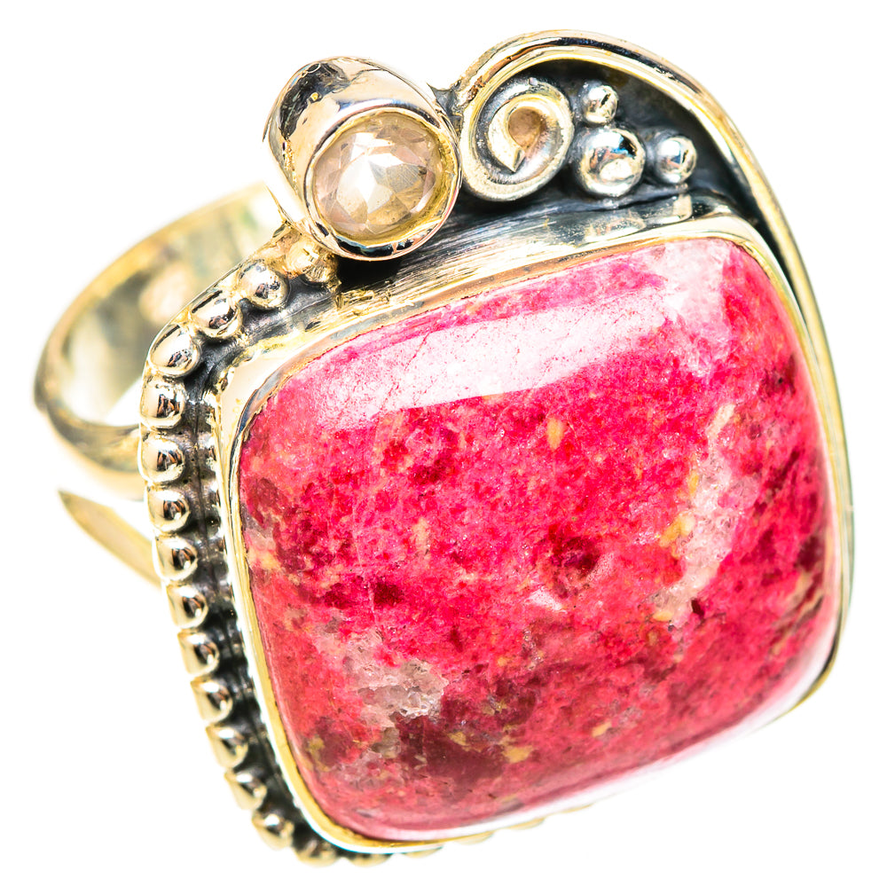 Thulite Rings handcrafted by Ana Silver Co - RING121022 - Photo 2