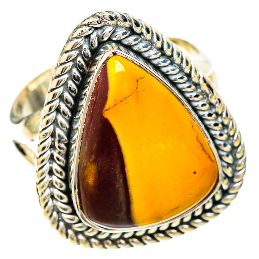 Mookaite Rings handcrafted by Ana Silver Co - RING121043 - Photo 2