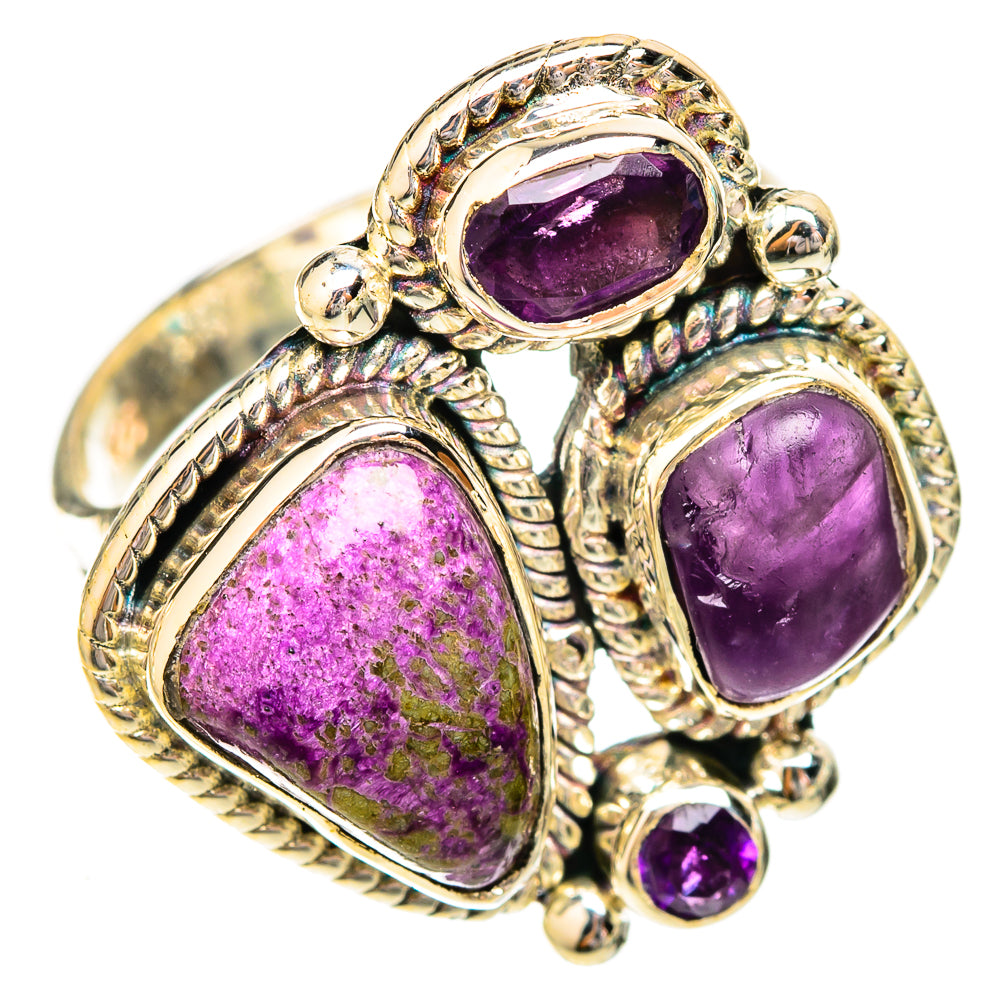 Stichtite Rings handcrafted by Ana Silver Co - RING121051 - Photo 2
