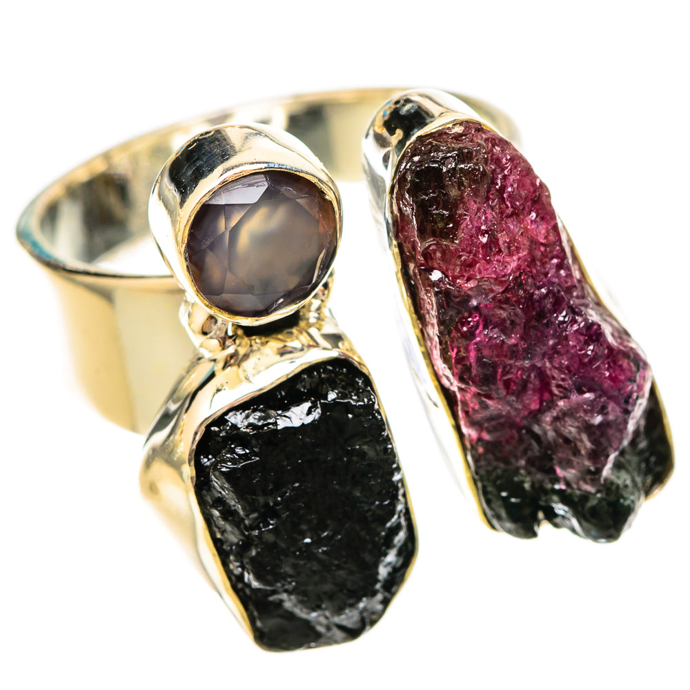 Russian Eudialyte Rings handcrafted by Ana Silver Co - RING121057 - Photo 2