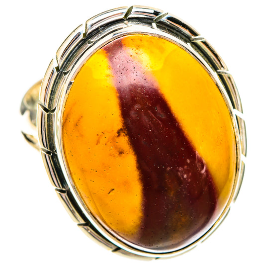 Mookaite Rings handcrafted by Ana Silver Co - RING121075 - Photo 2